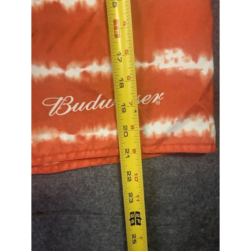 Budweiser American Flag Print Men's Board Shorts‎ Size 36-38